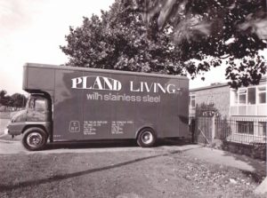 Pland Circa 1940s - Pland Living with Stainless Steel lorry