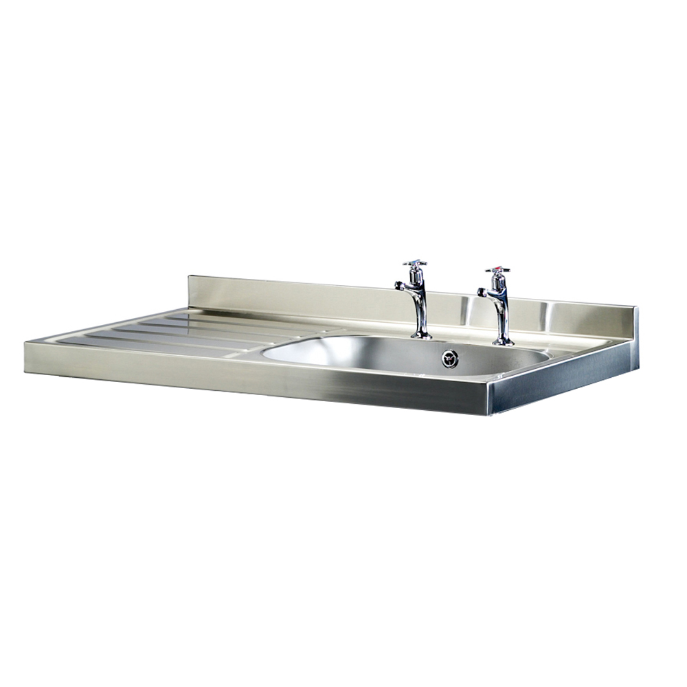 Burgundy Catering Sink 1000 x 600mm with without Stand Pland Stainless