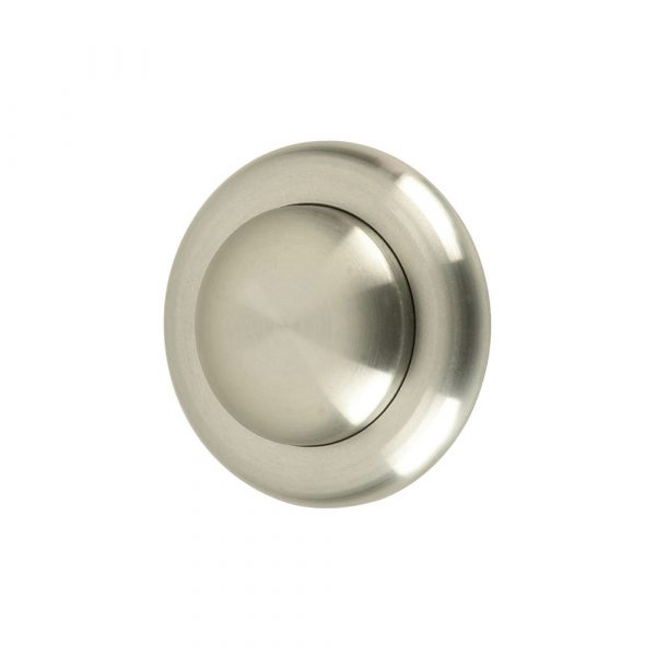 Single Flush Pneumatic Push Button Stainless Steel (Solid Wall)-0