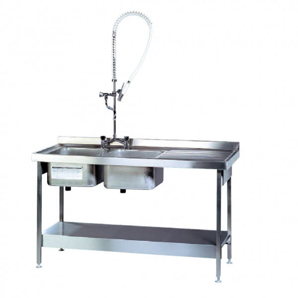 Burgundy Catering Sink 600mm Wide-0
