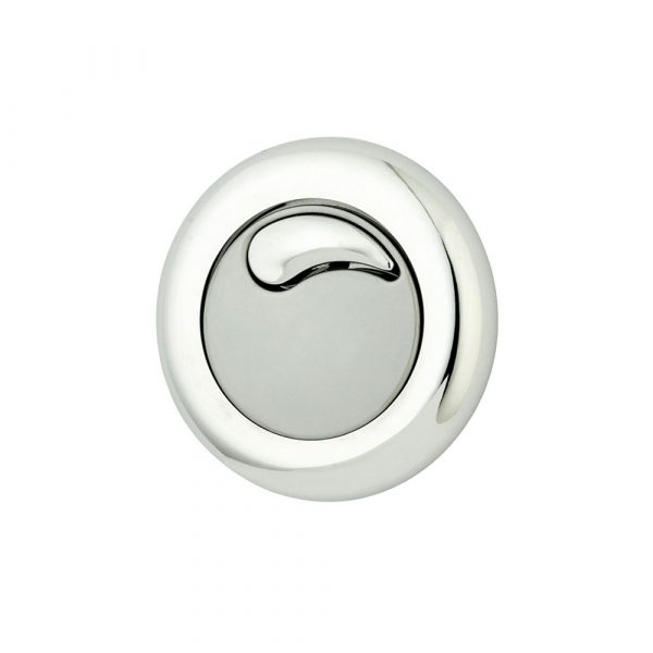 Cadiz Dual flush pneumatic push button chrome plated plastic matt finish (IPS panel)-0