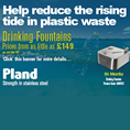 Help us reduce plastic waste