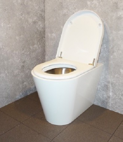 Stainless Steel WC Now Available in White