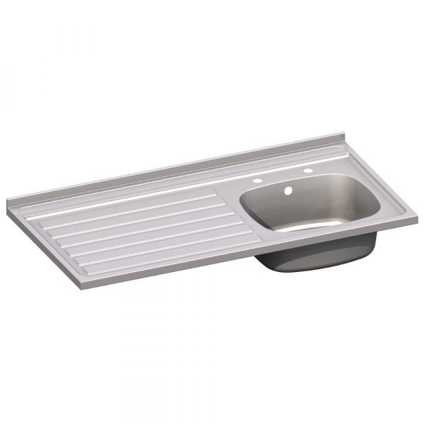 Jura Sink Single Bowl & Drainer - Image 3