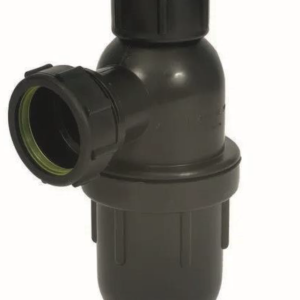 black polypropylene telescopic bottle trap 1.5 inch BSP anti siphon sink waste pipe