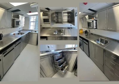 Hygienic Pantry in Harley Street Private Healthcare Hospital, London