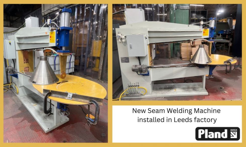 Pland invests in a new Seam Welding Machine Pland Stainless