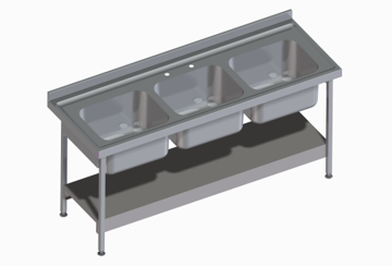 Normandy Pot Wash Sinks - Image 4